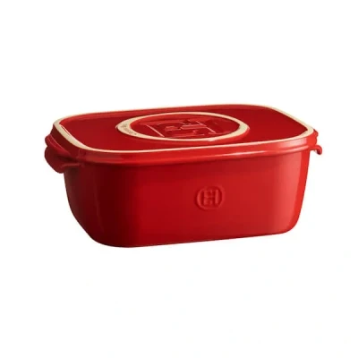 Image of Emile Henry Burgundy Cheese Box
