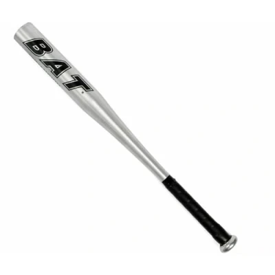 Image of &quot;Supershock 25 Inch Aluminum Alloy Baseball Bat Durable Thick Bar for Enhanced Performance (Silver, 25&quot;)
