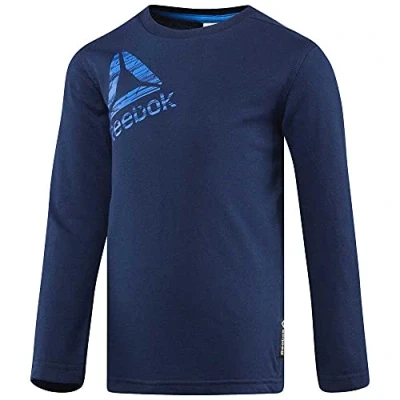 Image of Reebok B is LS Long Sleeve T Shirt, Men, Es Ls, Blue (Maruni)