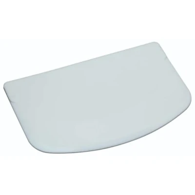Image of KitchenCraft Plastic Dough Cutter and Scraper, White, 13.5 x 9 cm