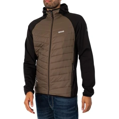 Image of Regatta Mens AndresonVIII Hybrid Padded Hooded Jacket