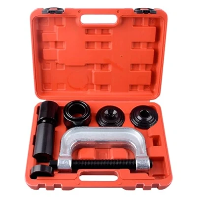 Image of DAYUAN YT1040 Ball Joint Press &amp; U Removal Tool Kit with 4x4 Adapters for Most 2WD and 4WD Cars Light Trucks,red