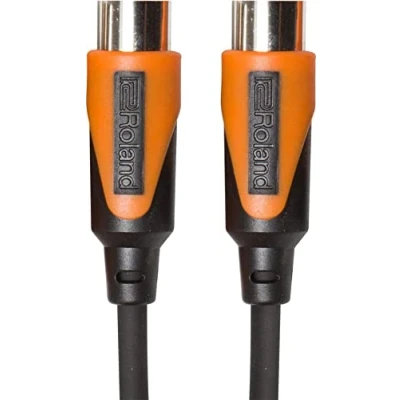 Image of Roland Black Series Midi Cable, 15Ft / 4.5M Rmidi B15
