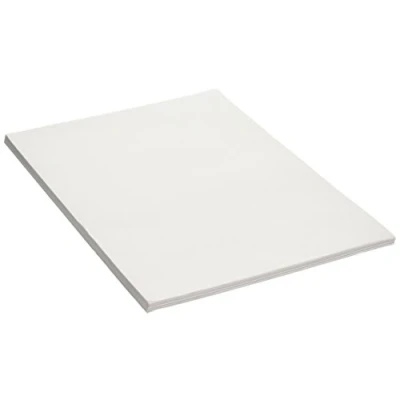 Image of Clairefontaine Ref 37239C White Drawing Sketch Paper (Pack of 100 Sheets) A4 (21 x 29.7cm) 55gsm Paper, pH Neutral, Acid Free, Suitable for Sketching &amp;