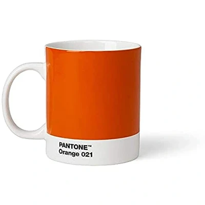 Image of Copenhagen Design 101030021 PANTONE Mug, coffee/tea cup, fine china (ceramic), 375 ml, Orange 021 C, Porcelain, One size