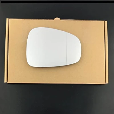 Image of Fits Alfa Romeo 159 2005 to 2012 Wide Angle Wing Mirror Glass (Blue Tinted) RIGHT HAND (UK Driver Side)