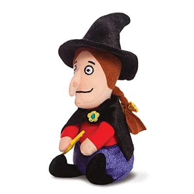 Image of AURORA, 60357, Room on the Broom Witch, 6In, Soft Toy, Multi Coloured