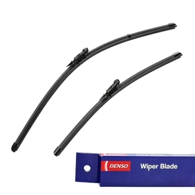 Image of 61612349871 wiper blade DENSO DF 201 600/450mm Flat for right hand drive vehicles BMW: 4 Gran Coupe, Convertible