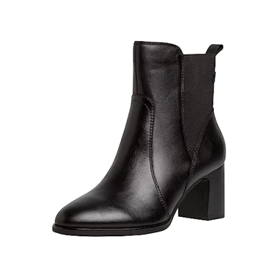 Image of Tamaris Women&#039;s 8 85302 41 Chelsea Boot, Black, 7.5 UK