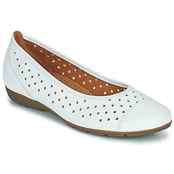 Image of Gabor 8416921 women&#039;s Shoes (Pumps / Ballerinas) in White