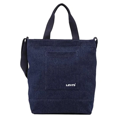 Image of Levi&#039;s Unisex&#039;s Icon Tote Bags, Dark Blue, 36x13x40cm