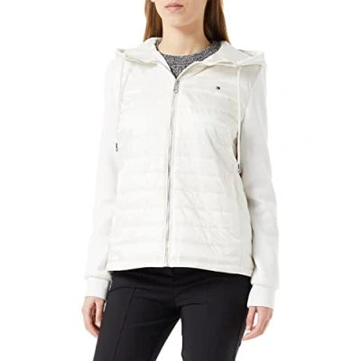 Image of Tommy Hilfiger Women Down Filled Jacket Light, Beige (Weathered White), L