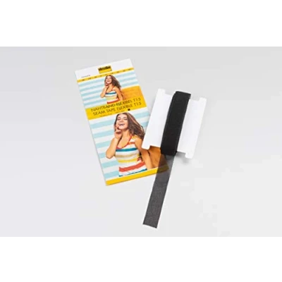 Image of Vlieseline Flexible Seam Tape T15 SB, 100% Polyester, Black, 15 mm x 5 m