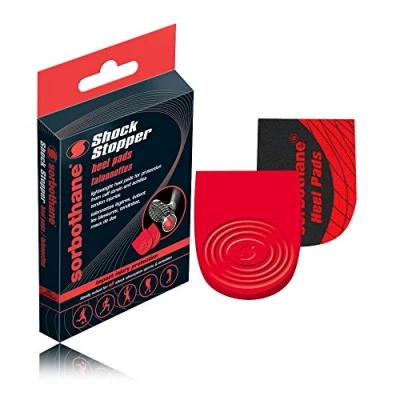 Image of Sorbothane Shock Stopper Heel,Red,Size:8 to 13