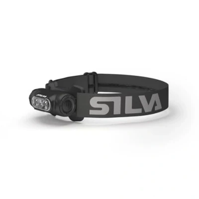 Image of Silva Head Torch Rechargeable USB Explore 4RC 400 Lumen LED Lamp 3 Brightness Levels &amp; Colours Waterproof Powerful Orange Red Light Running