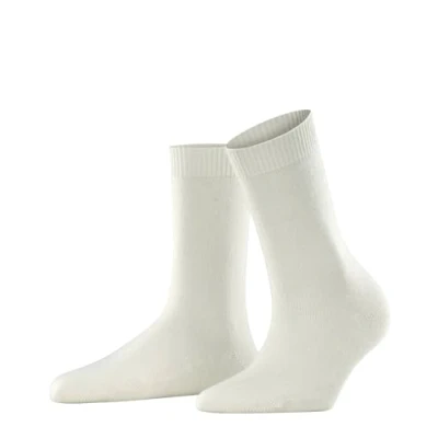 Image of FALKE Women&#039;s Cosy Wool W SO Viscose Cashmere Plain 1 Pair Socks, White (Off 2040) new eco friendly, 2.5 5
