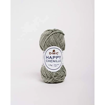 Image of DMC Happy Chenille Yarn for Knitting and Crocheting Amigurumis Velour Effect Oeko Tex Standard 100