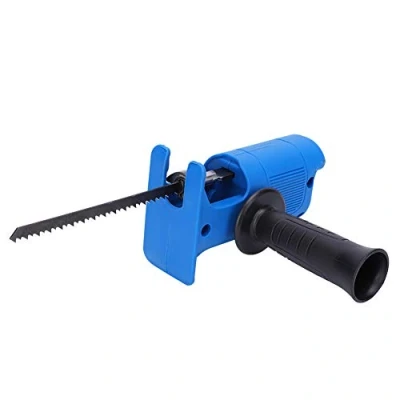Image of Electric Reciprocating Saw Durable Jig Drill Tool Attachment with Small Size for Wood Metal Cutting