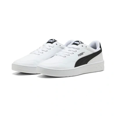 Image of PUMA Women&#039;s Court Lally Sneaker, White Black, 4.5 UK