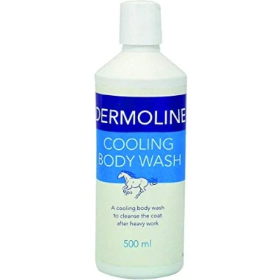 Image of Battles BHB0035 Dermoline Cooling Body Wash Clear, 500 ml