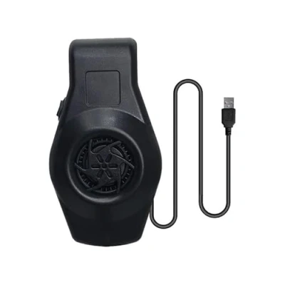 Image of MiOYOOW Aquarium Chillers, USB Fish Tank Cooler 2 Wind Adjustable Cooling Fan System for Aquariums Up to 8mm Thick