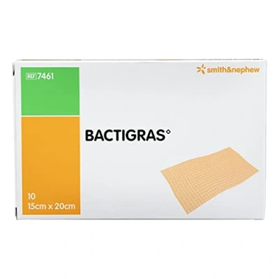 Image of Bactigras Gauze Dressing, 20 x 15 cm