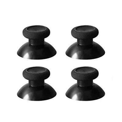 Image of 4X Analogue Thumbsticks Caps Mushroom Joystick Thumb Stick Cap for PS4 Xbox One Controllers Black