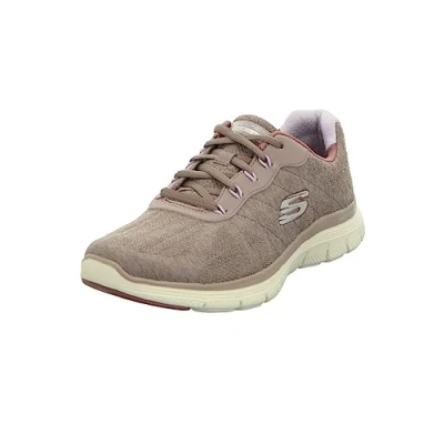 Image of Skechers Women&#039;s Flex Appeal 4.0 Sneaker, Purple, 5 UK