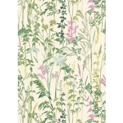 Image of Erismann Casual Chic Cottage Green Wallpaper 10258 05
