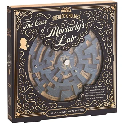 Image of Professor Puzzle Sherlock Holmes: The Case of Moriarty&#039;s Lair Game Ages 12+ 1+ Players