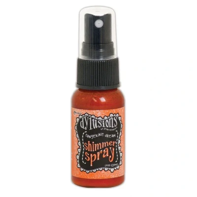 Image of Ranger Dylusions Shimmer Tangerine Dream Spray, Synthetic Material, Orange, 9.8 x 2.9 cm