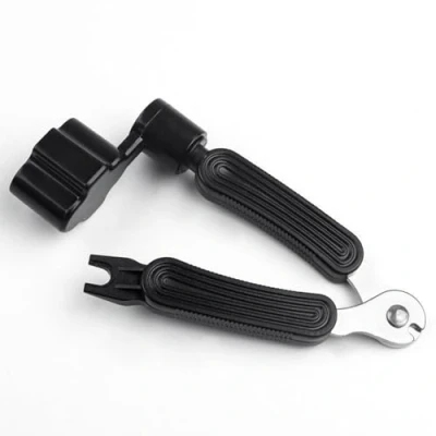 Image of 1PCS Guitar String Winder Cutter 3 in 1 Tool Bridge Pin Puller Multifunctional Maintenance Compatible with Acoustic &amp; Electric Guitars (