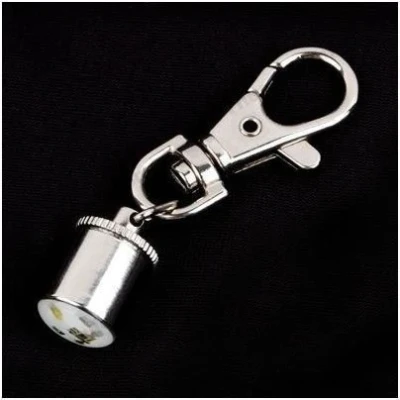 Image of Pet Dog Cat LED Flashing Red White Blue Hi Vis Safety Collar Tag Blinker