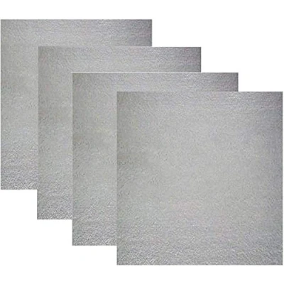 Image of 4 PCS Waveguide Covers, DesignerBox Universal Mica Wave Guide Cover Plates Sheet Microwave Oven Repairing Part for All or Other Home Appliances, Cut to Size, 13X13cm (Size 4)