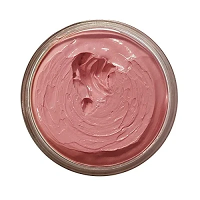 Image of Famaco 50ml Pink Vieux Rose Leather Deluxe Cream Polish for Boot and Shoe with Application Sponge Long Lasting Shine Protector Kit Boots Shoes
