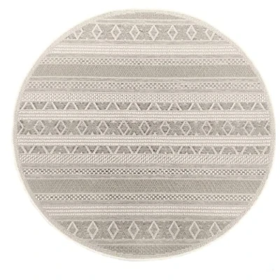 Image of the carpet Calgary Robust Outdoor Rug, Modern Design, Weatherproof and UV Resistant, for Balcony, Patio Conservatory, Also Suitable Kitchen or Dining Room, Beige, 160 x cm