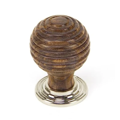 Image of From The Anvil Rosewood and PN Beehive Cabinet Knob 35mm