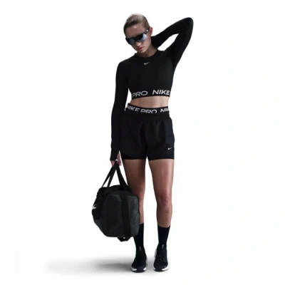 Image of Nike Pro Dri FIT 2 in 1 Running Shorts XS Black for Ultimate Comfort Training and