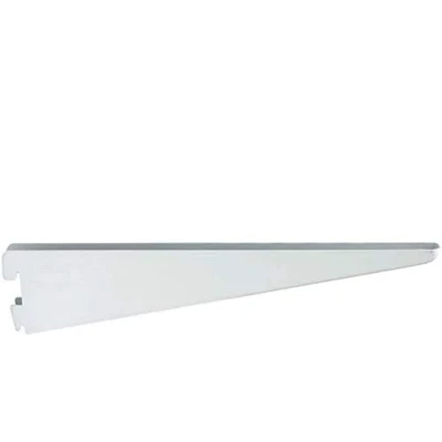 Image of New White Twin Slot Brackets for Shelving System (220MM)