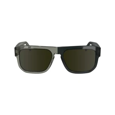 Image of Sunglasses Calvin klein Ckj24607s col. 057 Uomo Squadrata Grigio