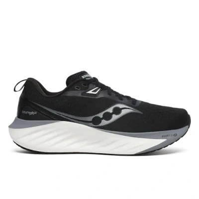 Image of Saucony Triumph 22 Neutral running shoes, Men&#039;s, Size: 9, Black/white Textile/synthetics