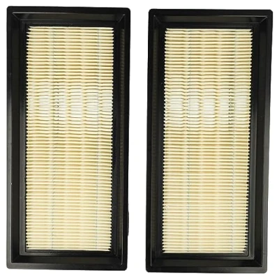 Image of Set 2x Filter compatible with Nilfisk Alto Attix 50 2H pc, xc, 2M xc Vacuum Cleaner Main Vhbw