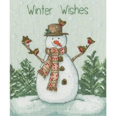 Image of Bothy Threads Counted Cross Stitch Kit Ol&#039; Jack Frost