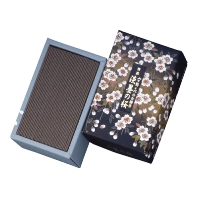 Image of nippon kodo 37115 Tokusen Sakura Usuzumi Green Incense 17 x 10 4 cm