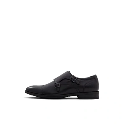 Image of ALDO Men&#039;s Rupert Monk Strap Loafer, Black, 10 UK