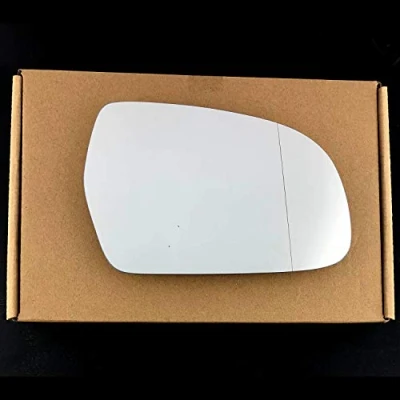 Image of Fits Audi A3, For 2010 to 2012 Wide Angle Wing Mirror Glass RIGHT HAND (UK Driver Side)