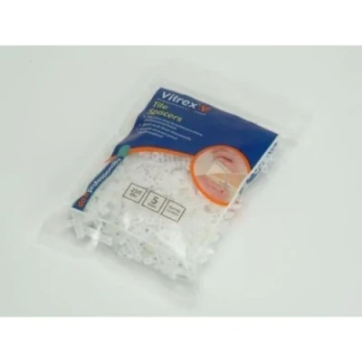 Image of Vitrex 10 2050 Floor Tile Spacers 5.00mm (Pack of 100)