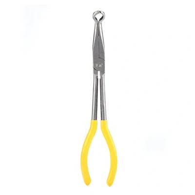 Image of O Shape Needle Nose Pliers, Akozon Long Pliers 270mm Extra Tip Craft RepairingTool (O Form)
