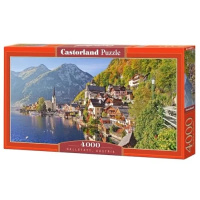 Image of Castorland CSC400041 Hobby Panoramic Hallstatt, Austria Jigsaw Puzzle, 4000 Pieces Set, Multicolour