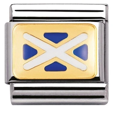 Image of Nomination Scottish Flag Charm